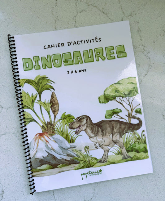 Cahier d'activités - Dinosaures (numérique)